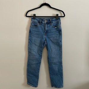 Madewell Curvy Roadtripper Stovetop jeans